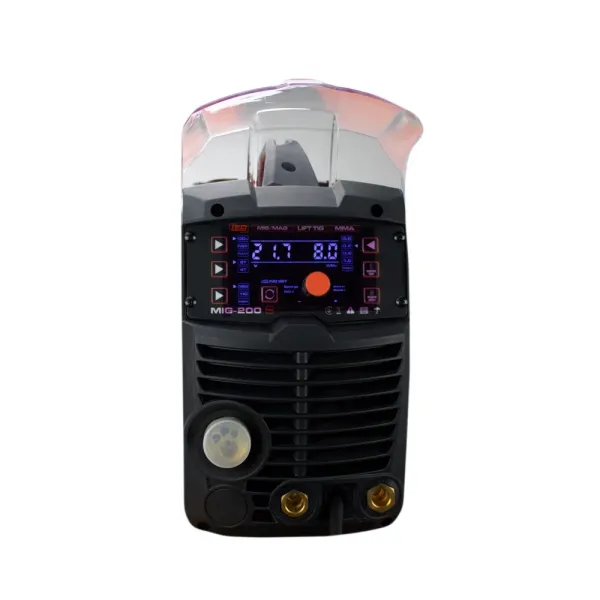 Інверторний зварювальний напівавтомат GTM MIG-200ES LED + дріт фото №4