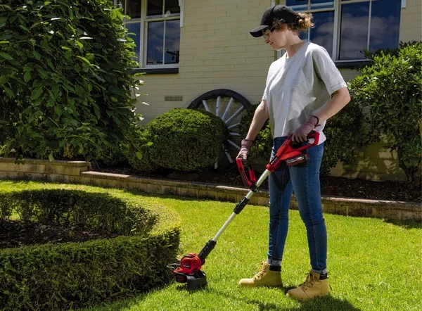 Триммер аккумуляторный Einhell GE-CT 18/28 Li TC-Solo 18В 8500об/мин 28см леска и тележка 2.15кг без АКБ и ЗП купить онлайн