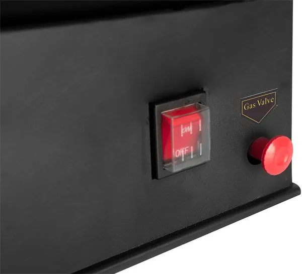 Тепловая пушка газовая GRAPHITE, аккумуляторная 18В, 30кВт, 200м кв., 500м куб/ч, IP24, чёрный купить в Украине