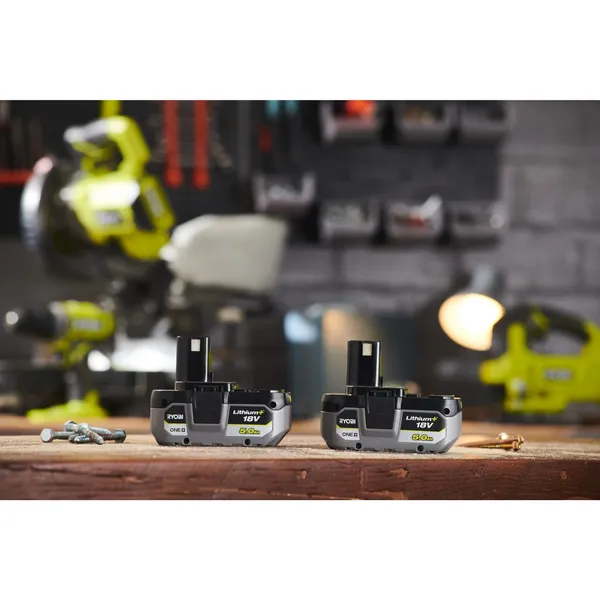 Набір акумуляторів Ryobi ONE+ RB1850X2 18В 2х5А·год замовити