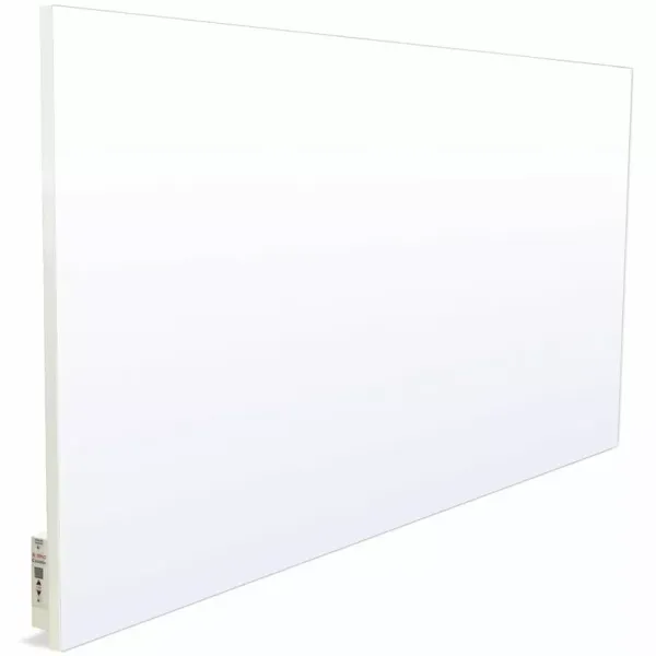 Керамическая электронагревательная панель (ИК + конвекция) с терм.-рег. Teploceramic TCH-RA1000-WHITE, до 20 м2, 120 х 60 см цена в Украине