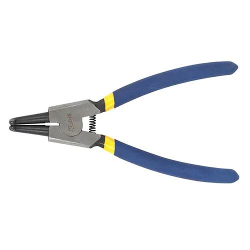 Щипцы для стопорных колец 160 мм C45 изогнутые на разжим Kubis 02-03-3517 цена в Украине