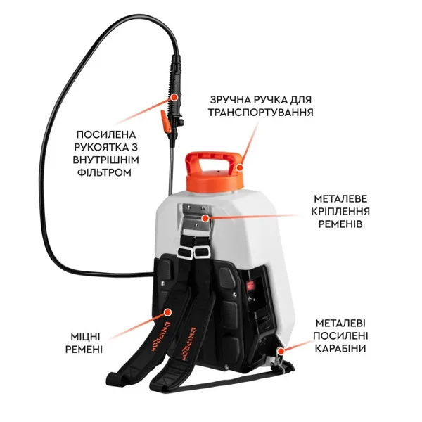 Купить Аккумуляторный опрыскиватель Dnipro-M 12S