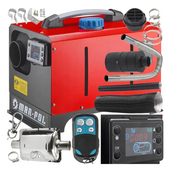 Дизельный обогреватель 8 кВт автономный 12V / 220V Mar-Pol M80950 Webasto [ОРИГИНАЛ] с доставкой