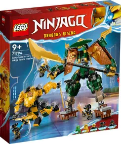 Конструктор LEGO Ninjago Командні роботи ніндзя Ллойда й Арін фото