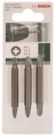 Біти Bosch двосторонні PZ/PZ, 60мм, 3шт