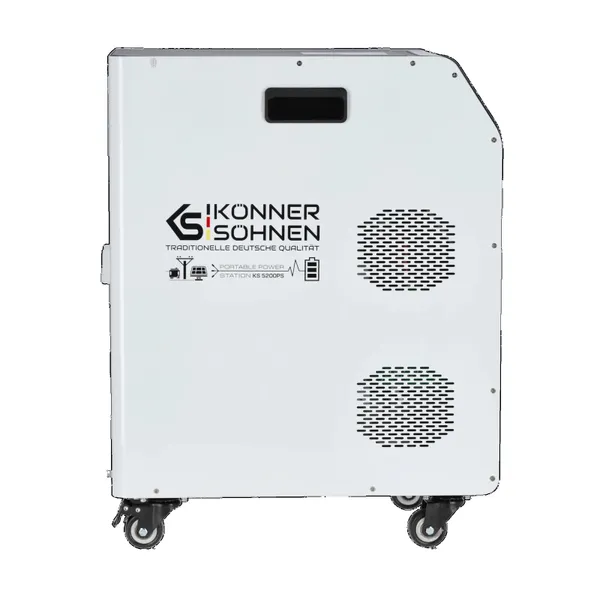 Портативная электростанция Konner&Sohnen KS 5200PS, 5200Вт, 5120Вт·ч, LifePo4, UPS, 56кг заказать