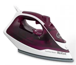 Утюг Tefal Express Steam, 2400Вт, 270мл, паровой удар -160гр, постоянный пар - 30гр, керам. подошва, бордовый фото