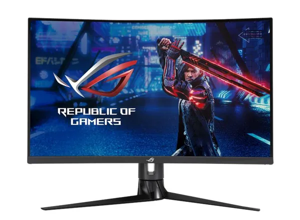 Монітор Asus 31.5" ROG Strix XG32VC HDMI, DP, USB-C, VA, 2560x1440, 170Hz, 1ms, sRGB 125%, CURVED, FreeSync, HAS, HDR400