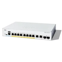 Комутатор Cisco Catalyst 1300 8xGE, PoE, Ext PS, 2x1G Combo фото