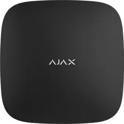 Інтелектуальна охоронна централь Ajax Hub 2 Plus, gsm, ethernet, wi-fi, jeweller, бездротова, чорний фото