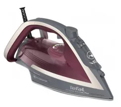 Утюг Tefal Ultragliss Plus, 2800Вт, 270мл, паровой удар -260гр, постоянный пар - 50гр, керам. подошва, бордово-серый фото