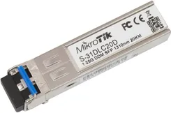 Трансивер MikroTik S-31DLC20D SFP, 1x1000BaseLX, SM, 20км фото