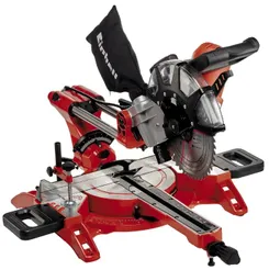 Пила торцовочная Einhell TC-SM 2534/1 Dual, с протяжкой, 2100Вт, диск 250мм, лазер, 14.3кг фото