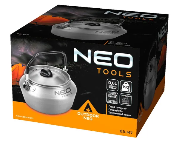 Чайник туристический Neo Tools, 0.8 л фото №10