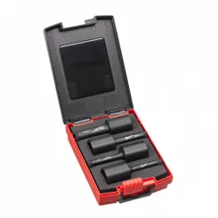 Набір коронок алмазних Diamond Max MILWAUKEE М14 (6,8,10,14мм), (4шт), пластиковий кейс фото