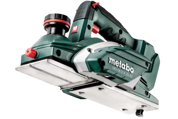 Рубанок аккумуляторный Metabo HO 18 LTX 20-82, Li-Power 18В, 82мм, строгание до 2мм, паз 9мм, 2.9кг, без АКБ и ЗП цена в Украине