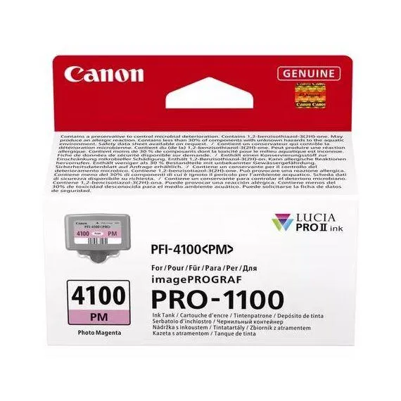 Картридж Canon PFI-4100 imagePROGRAF PRO-1100 Photo Magenta