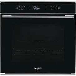 Духовой шкаф Whirlpool электрический, 73л, A+, дисплей, конвекция, телескопические направляющие, черный фото