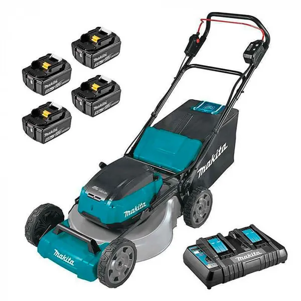 Газонокосилка аккумуляторная Makita DLM530PT4 (АКБ+ЗУ) фото №3