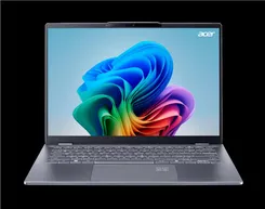 Ноутбук Acer Swift 14 AI SF14-51 14" 2.8K OLED, Intel U7-258V, 32GB, F1TB, UMA, Win11, синій фото