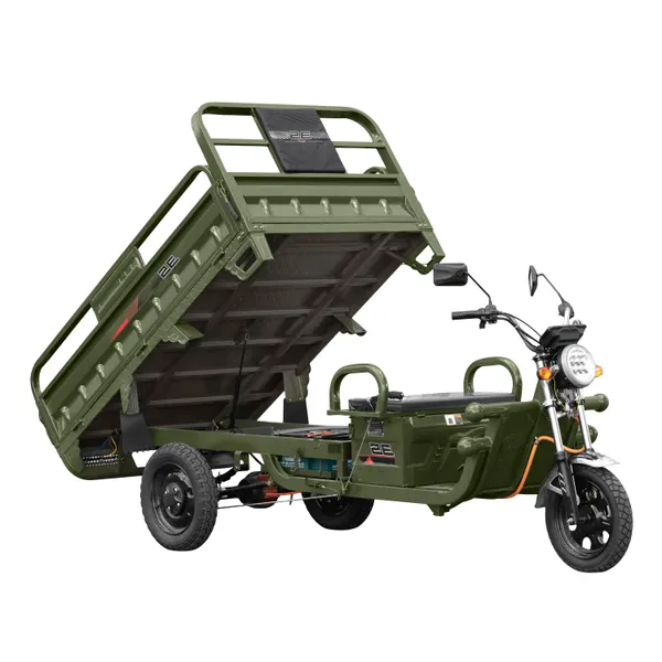 Электроскутер (грузовой) 2E TCG8, зеленый цена в Украине