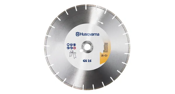Алмазний диск Husqvarna GS25, 400-25,4 мм фото №1