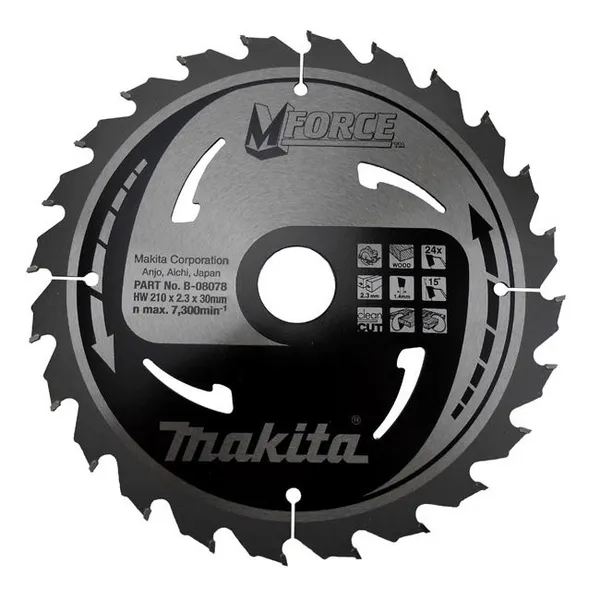 Пильный диск Makita B-08078 фото №1