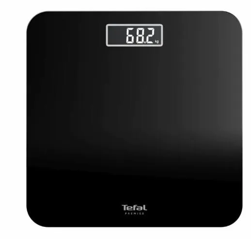 Весы Tefal напольные Premiss, 160кг, AAAx2 в компл, стекло, черный