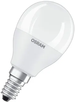 Лампа OSRAM LED E14 6.5Вт 3000К 560Лм Р60 VALUE фото