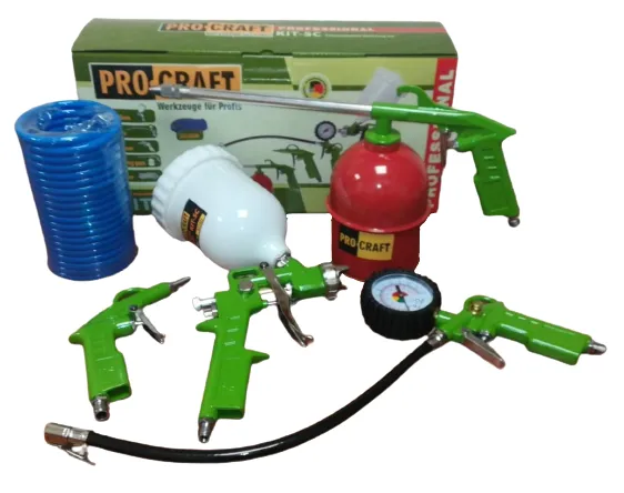 Заказать Набор пневмоинструментов 5 шт Proсraft KIT-5C для компрессора с доставкой