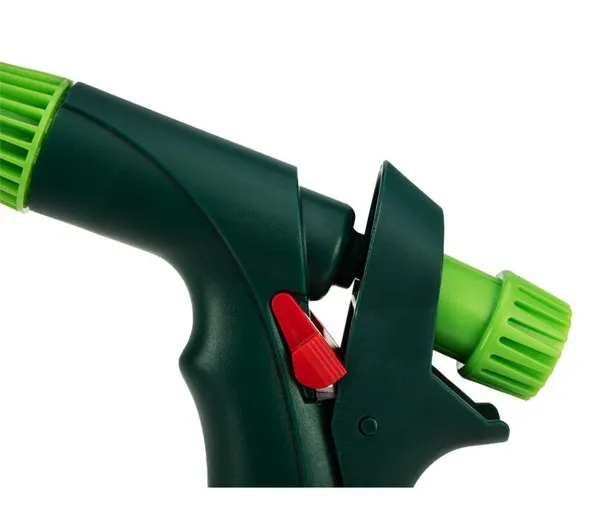 Купити Зрошувач ручний Verto, пістолетний, 1/2"-3/4", регулювання напору / розпилу води, тримач двокомпонентний