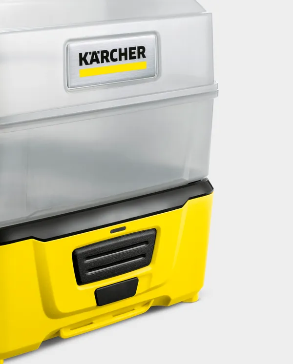 Мінімийка низького тиску Karcher OC 3 PLUS CAR, 5бар, 120л/год, шланг 2.8м, бак для води 7л, вага 2.2кг замовити