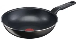 Сковорода ВОК Tefal XL Intense, 28см, алюминий, черный фото