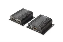 Подовжувач DIGITUS HDMI extender over UTP 50м, чорний фото