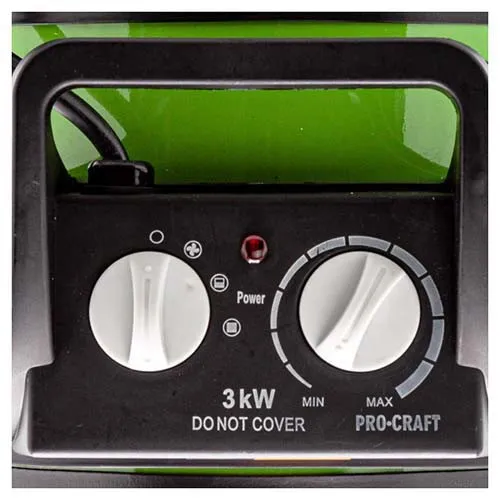 Тепловентилятор керамічний 3 кВт Procraft FP30 теплопушка замовити