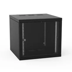 Шкаф ZPAS 19", 15U, 600x600, Z-BOX, съемные бок.стенки, стекл.дверь, 100кг максимальное, черный фото