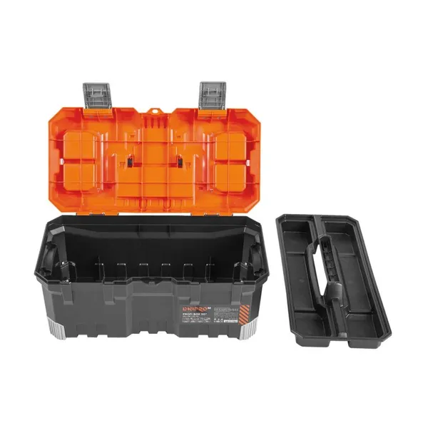 Пассатижи Dnipro-M ULTRA 185 мм + Отвертка с насадками 6 в 1 + Нож сегментный К-18 18 мм + Слесарный молоток Ultra 200 г + Ящик Profi Box 20" купить в Украине