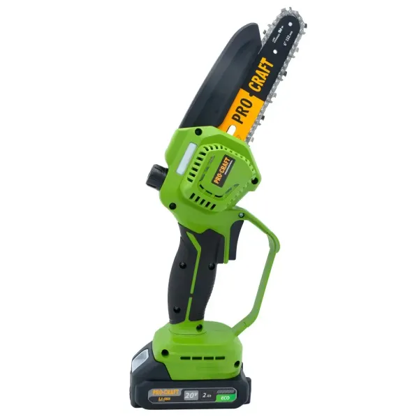 Бесщеточная аккумуляторная мини пила цепная Procraft PKA45 в кейсе (2 АКБ) купить в Украине