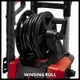 Мінімийка високого тиску Einhell TE-HP 170, 2300Вт, 170бар, 440л/год, шланг 5м, 11.65кг замовити