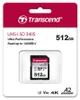 Карта памяти Transcend SD 512GB C10 UHS-I U3 A2 R160/W90MB/s 4K