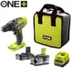 Шуруповерт-дрель ударный аккумуляторный Ryobi ONE+ R18PD3-242S 18В 1х2А·ч 1х4А·ч ЗУ 50Нм 500·1800об·мин 1.3кг сумка
