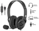 Гарнітура ПК стерео Over-ear 2E CH13 USB, omni-mic, 2м, чорний