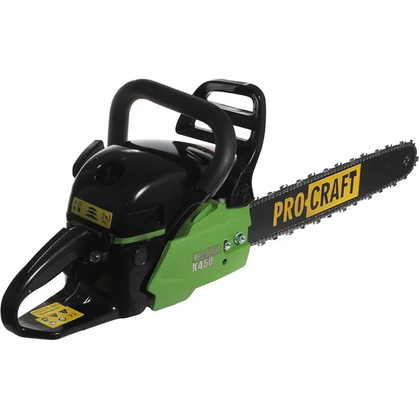 Бензопила Procraft K450 (шина+цепь 45, шина+цепь 40) цена в Украине