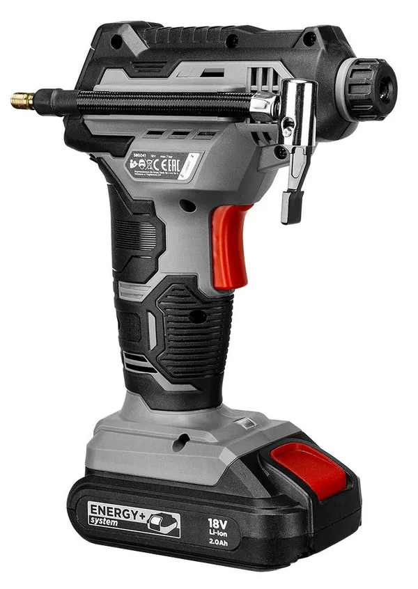 Автомобильный компрессор аккумуляторный GRAPHITE Energy+ 18В 7бар 0.73кг без АКБ и ЗП цена в Украине