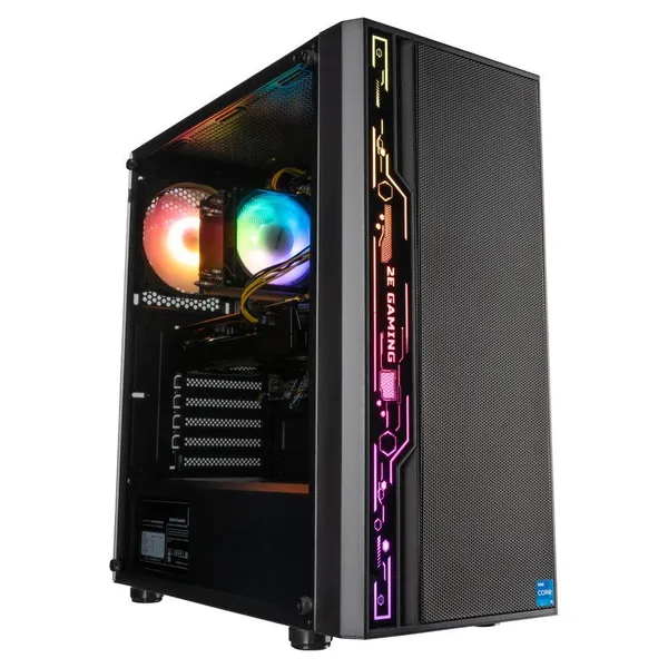 Комп’ютер персональний 2E Complex Gaming Intel i5-10400F, 16Gb, F480GB+1TB, NVD3060-12, H410, G2052, 500W, FreeDos