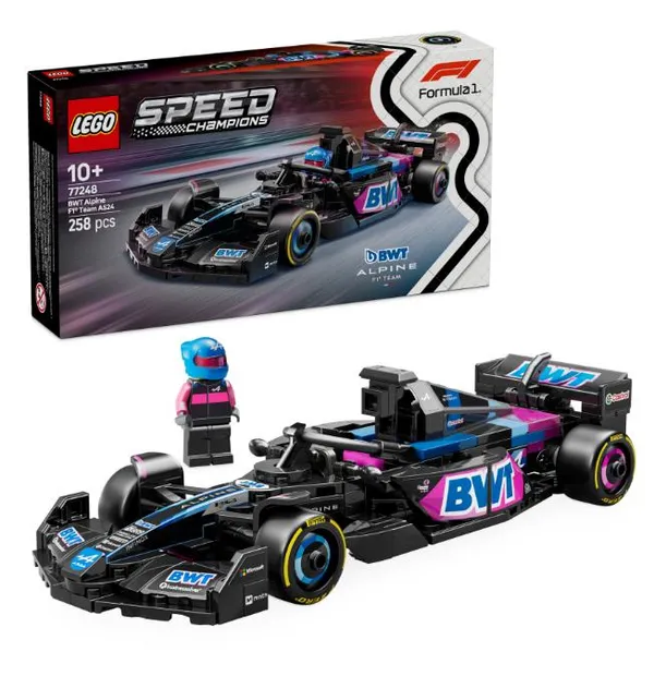 Конструктор LEGO Speed Champions Автомобіль для перегонів BWT Alpine F1® Team A524