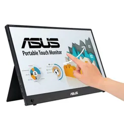 Монітор портативний Asus 15.6" ZenScreen MB16AMTR mHDMI, 2xUSB-C, MM, IPS, 7800mAh, Touch, Case фото