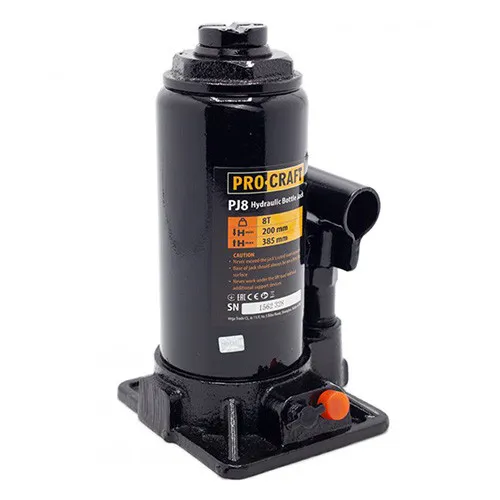 Домкрат гидравлический 8 т, 385 мм телескопический Procraft PJ8