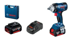 Гайковерт ударний Bosch GDS 18V-400 18В 2х5.0А·год 2500об·хв 400Нм кейс 1.87кг фото